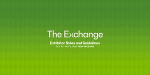 The Exchange Banner Lime Date Exhibitor Rules
